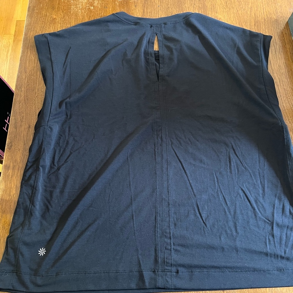 Athleta plus muscle tank- 1X black